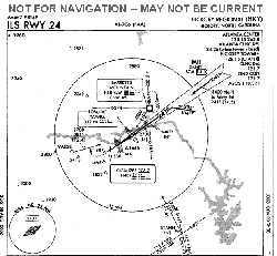 Hickory ILS Rwy 24 Chart (55 Kb)