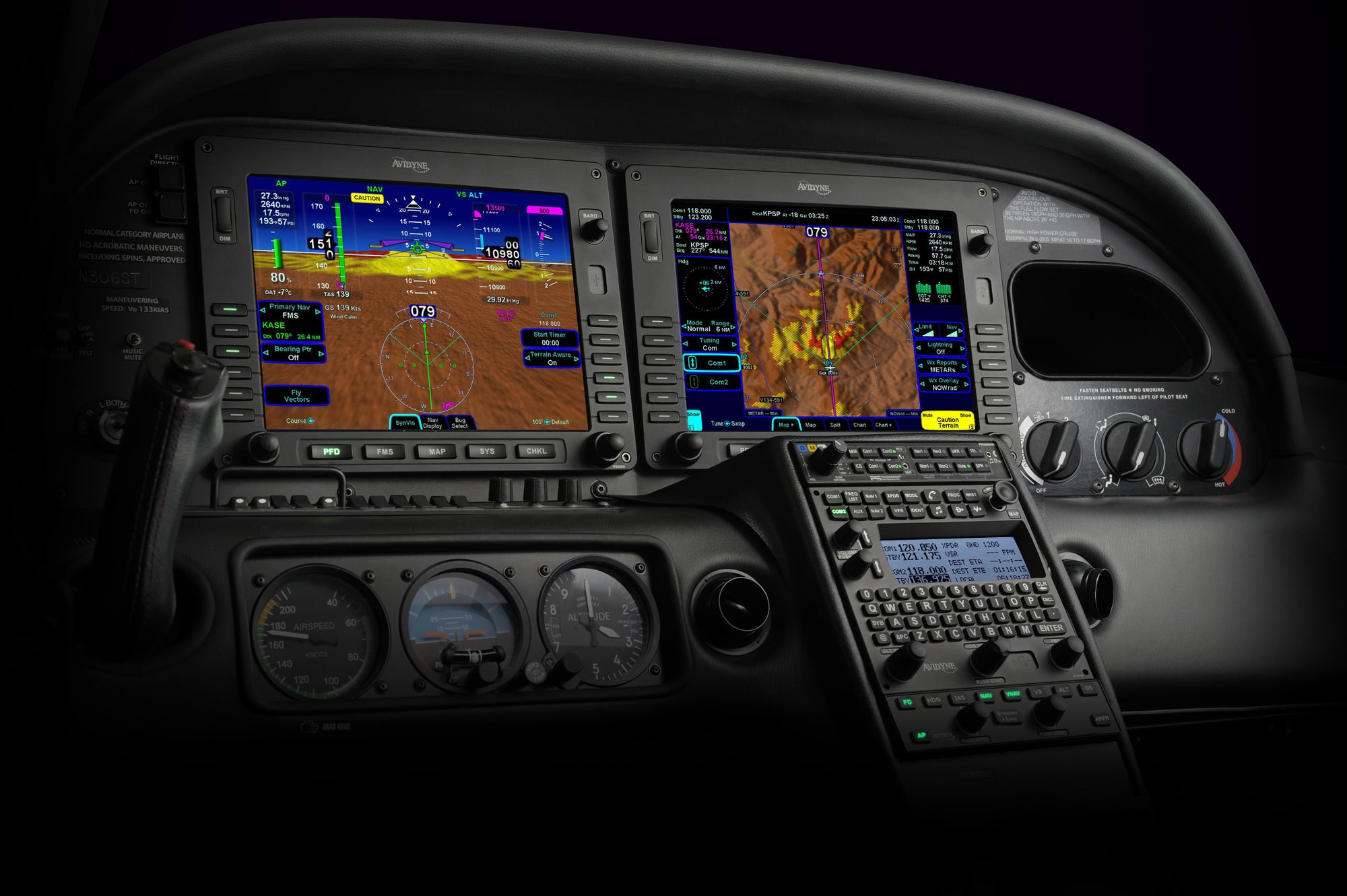 Avidyne Entegra Displays Get ADS-B - AVweb