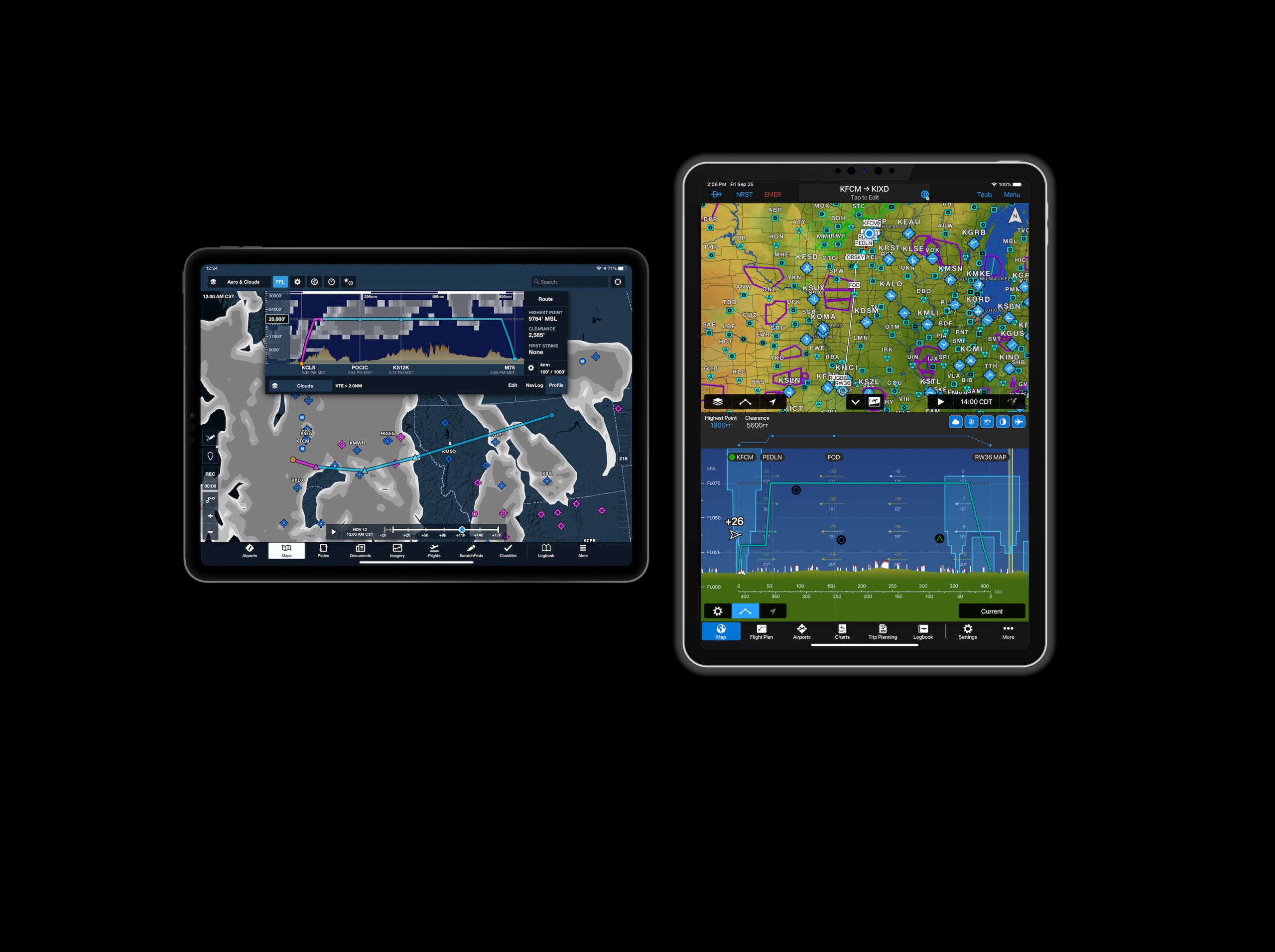 Garmin, ForeFlight Update Pilot Apps - AVweb