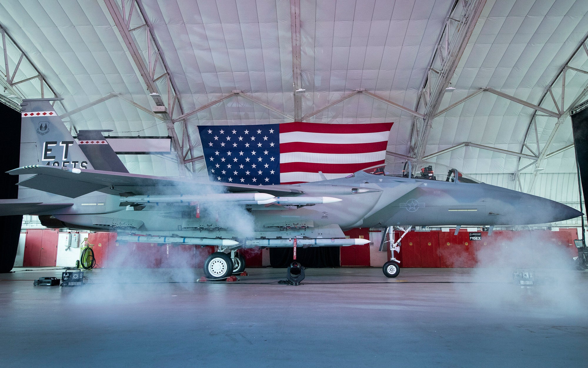 Air Force Unveils F-15EX Eagle II - AVweb