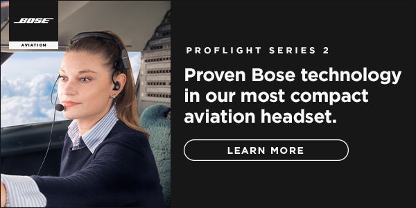 Bose 'PFS 2 female pilot