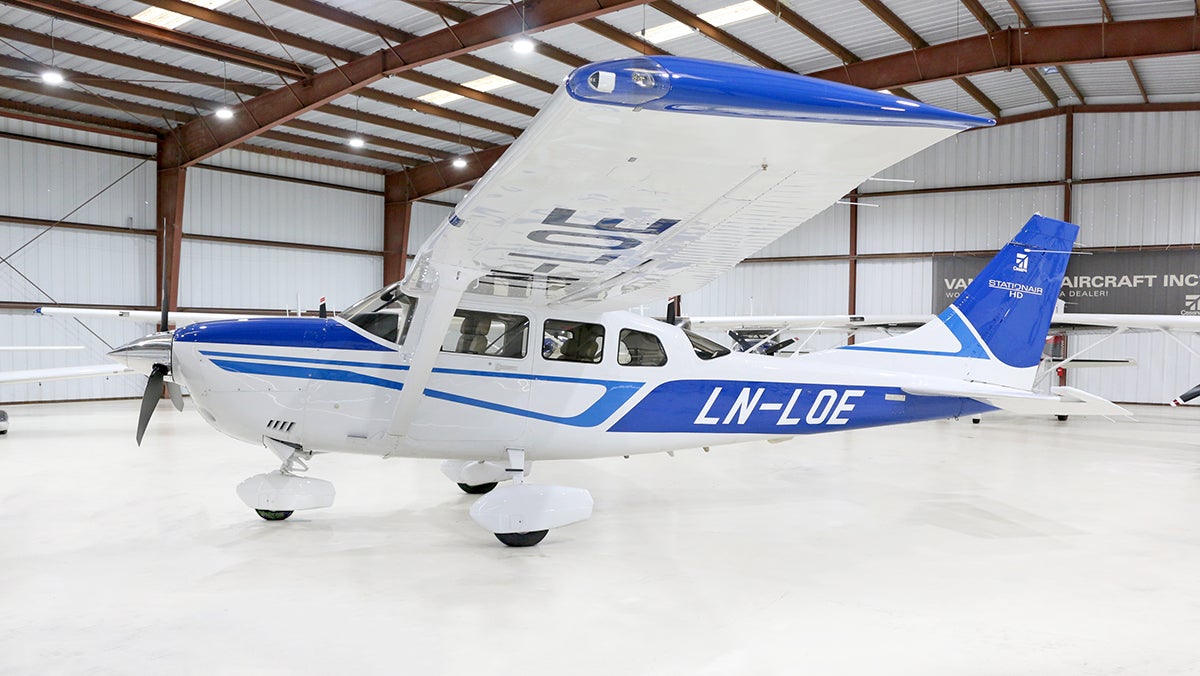 2021 Cessna T206H Turbo Stationair LN-LOE monday 2023-02-13