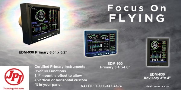 JP Instruments 'Focus on Flying
