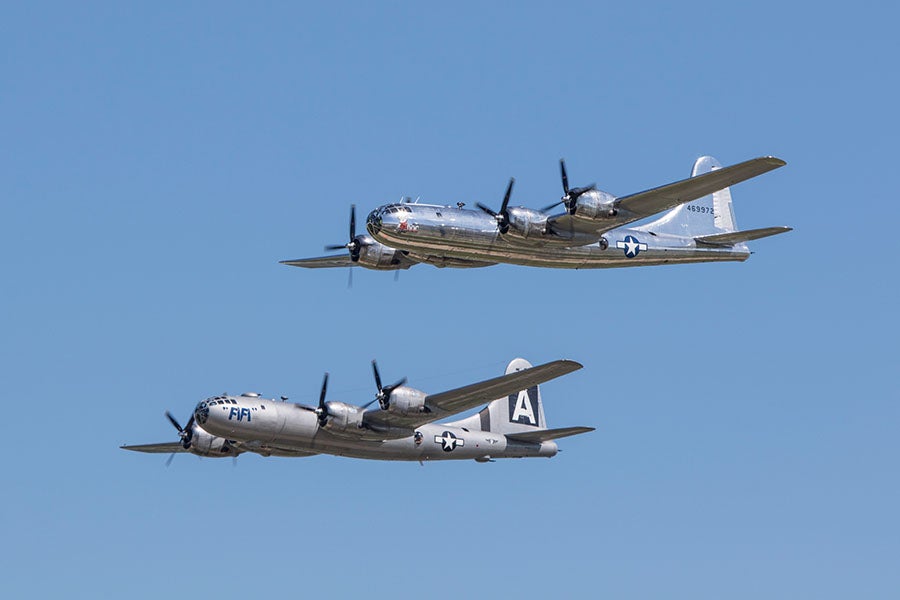 A Brace Of B-29s Are Scheduled To Share Honors At EAA AirVenture 2024 ...