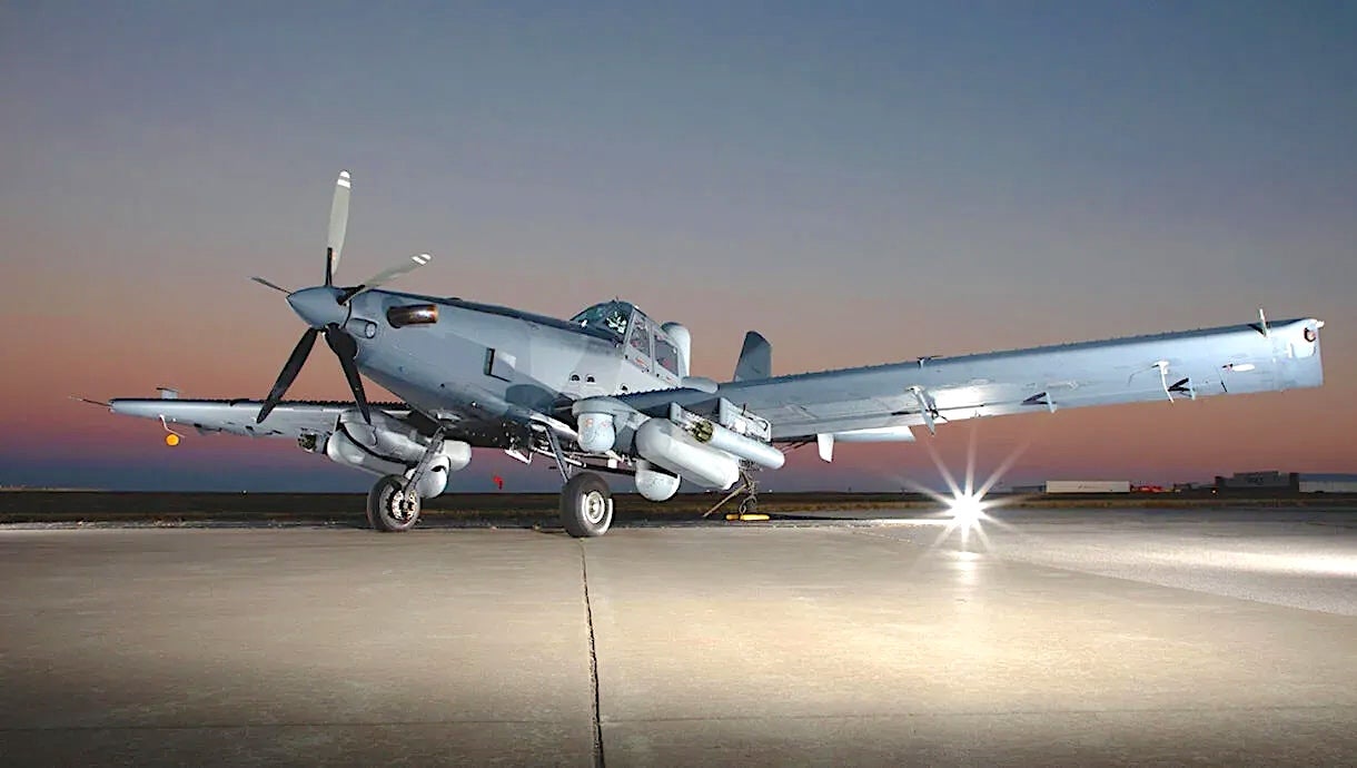 Air Force Pilots Begin Training for Air Tractor-Based Light Attack ...