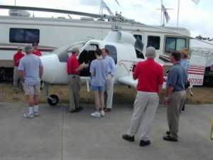 SnF Attendees crowd around the Groen Bros.' Hawk