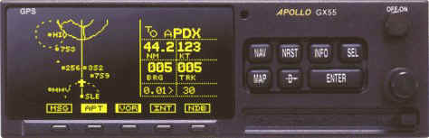II Morrow GX55 GPS with Moving Map