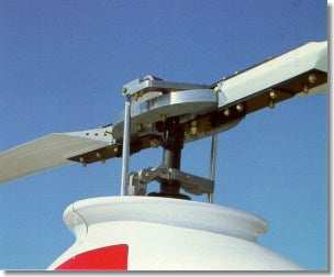 The 162F has an easy-to-inspect elastomeric rotorhead.