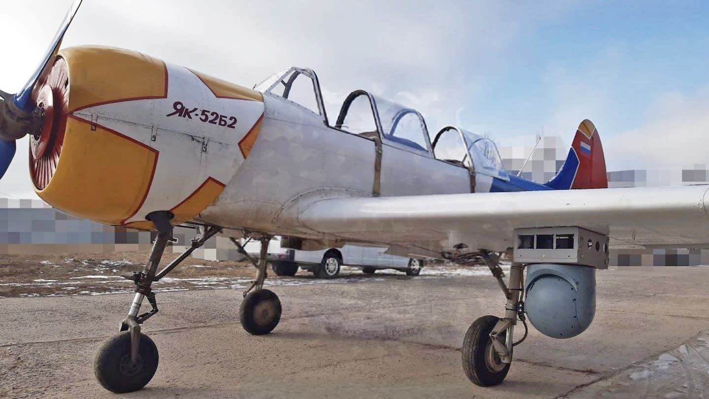 Russia Updates Yak-52s Into Drone Killers