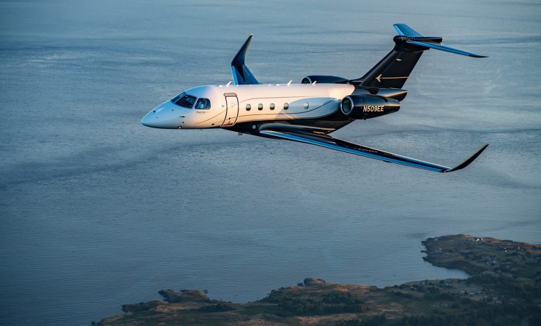 Embraer business jet