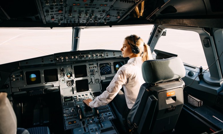 Female pilot