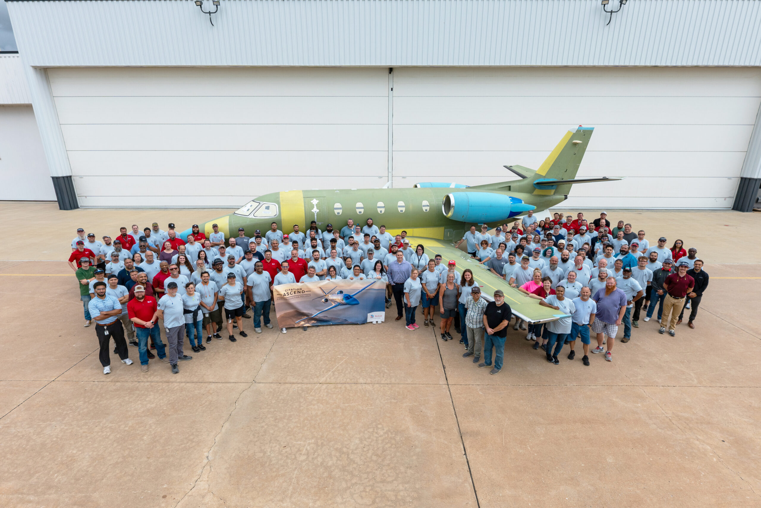 Citation Ascend rolls out first production unit