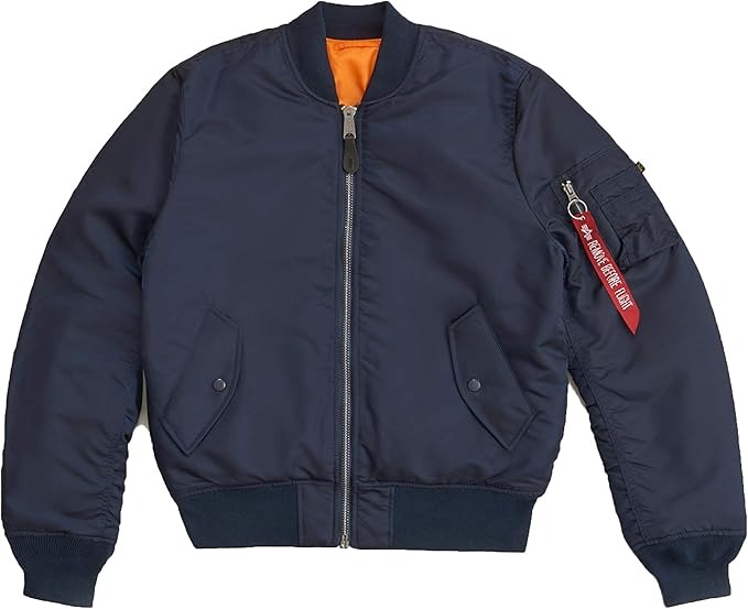 Alpha Industries MA-1 Slim Fit Bomber Flight Jacket