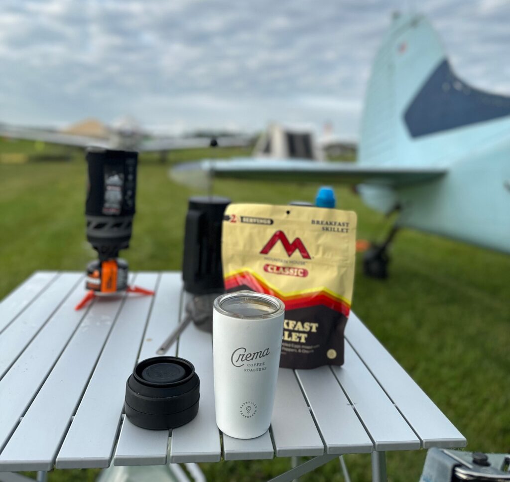 Whether used for preparing a meal or keeping items off the ground and within easy reach, a good camp table has many uses. 
