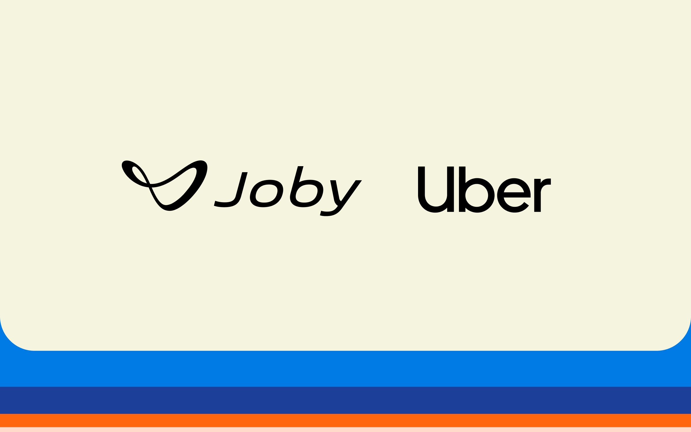 Joby and Uber