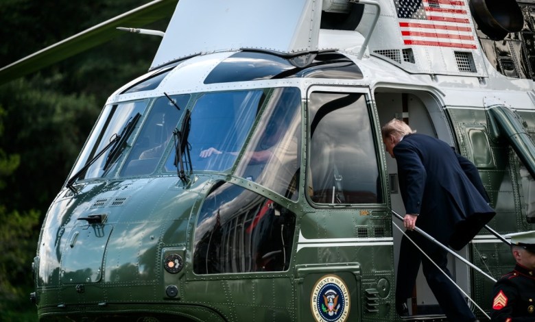 Marine One laser incident