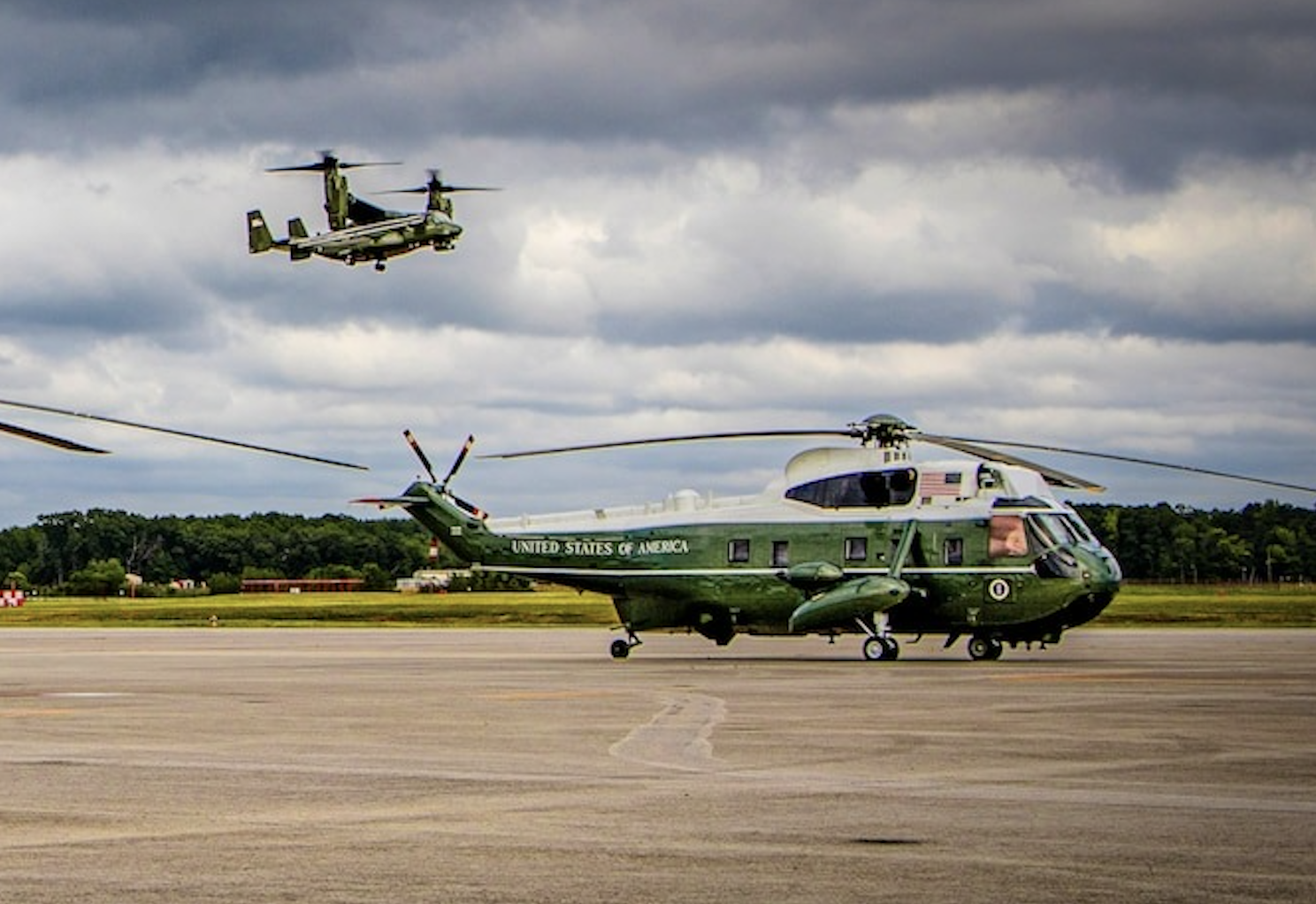 Marine One Diversion