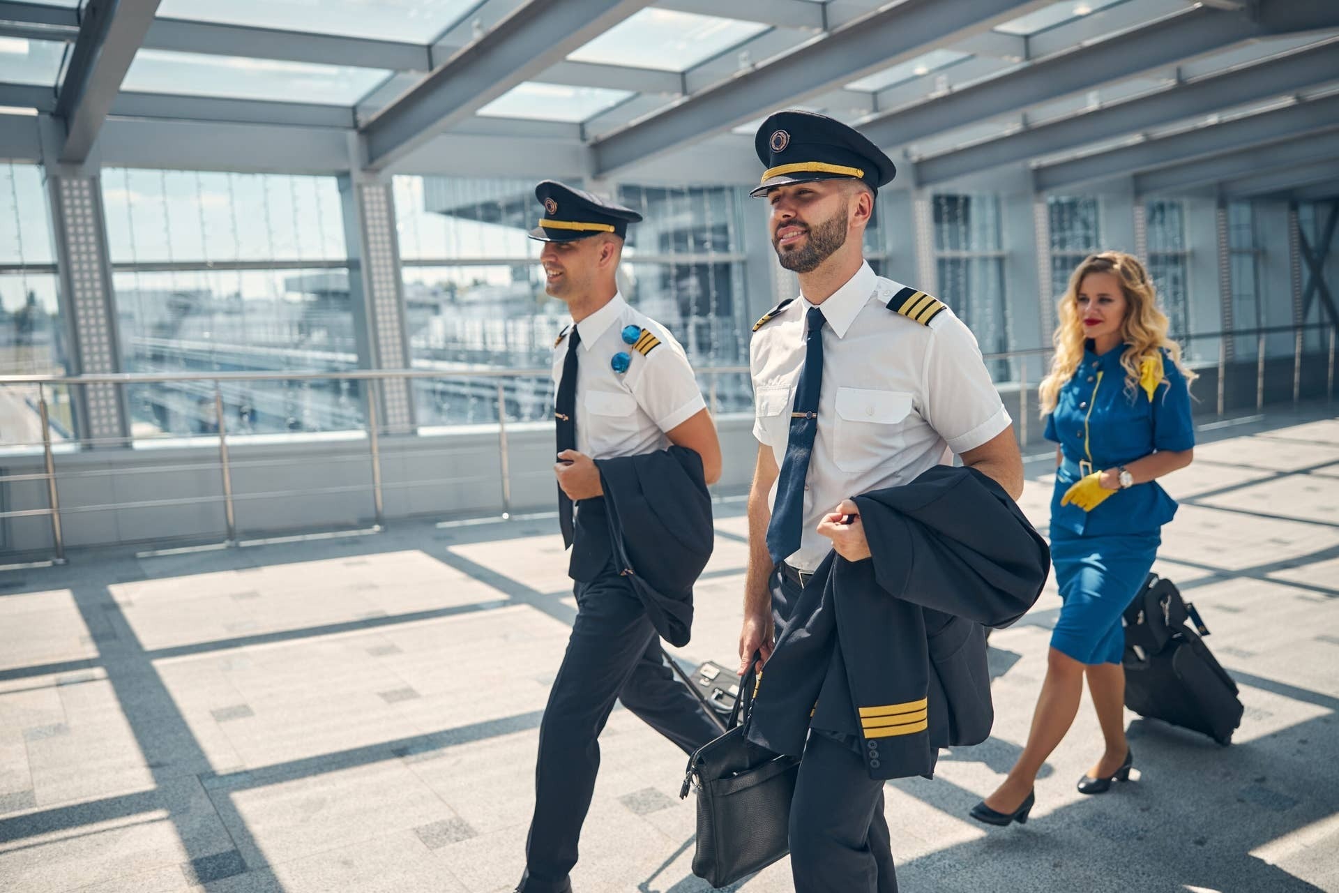 A well-organized flight bag is a must for any airline pilot.