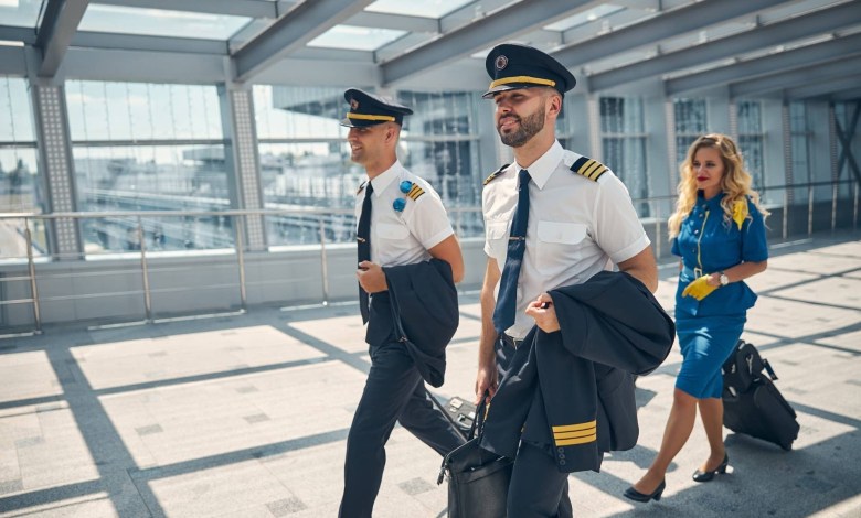 A well-organized flight bag is a must for any airline pilot.