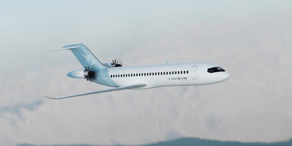Maeve Aerospace Hybrid Regional Aircraft