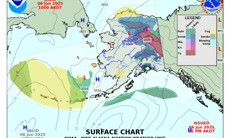 Proposed Alaska Aviation Weather Surface Chart