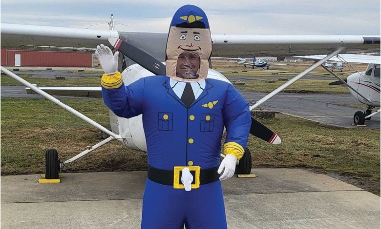 Otto the Pilot Jumpsuit Costume