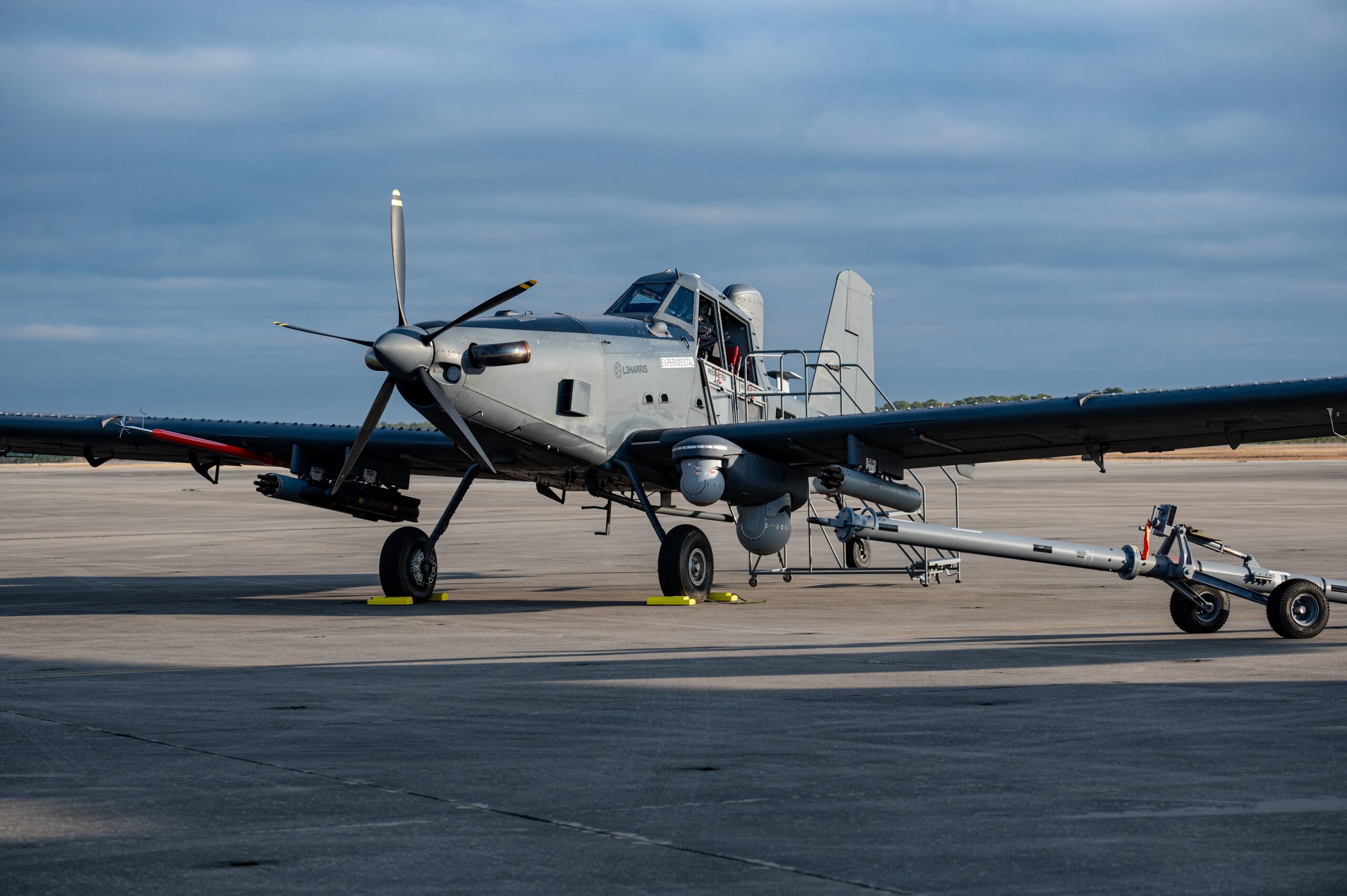 U.S. Air Force OA-1K Skyraider II crash Oklahoma City