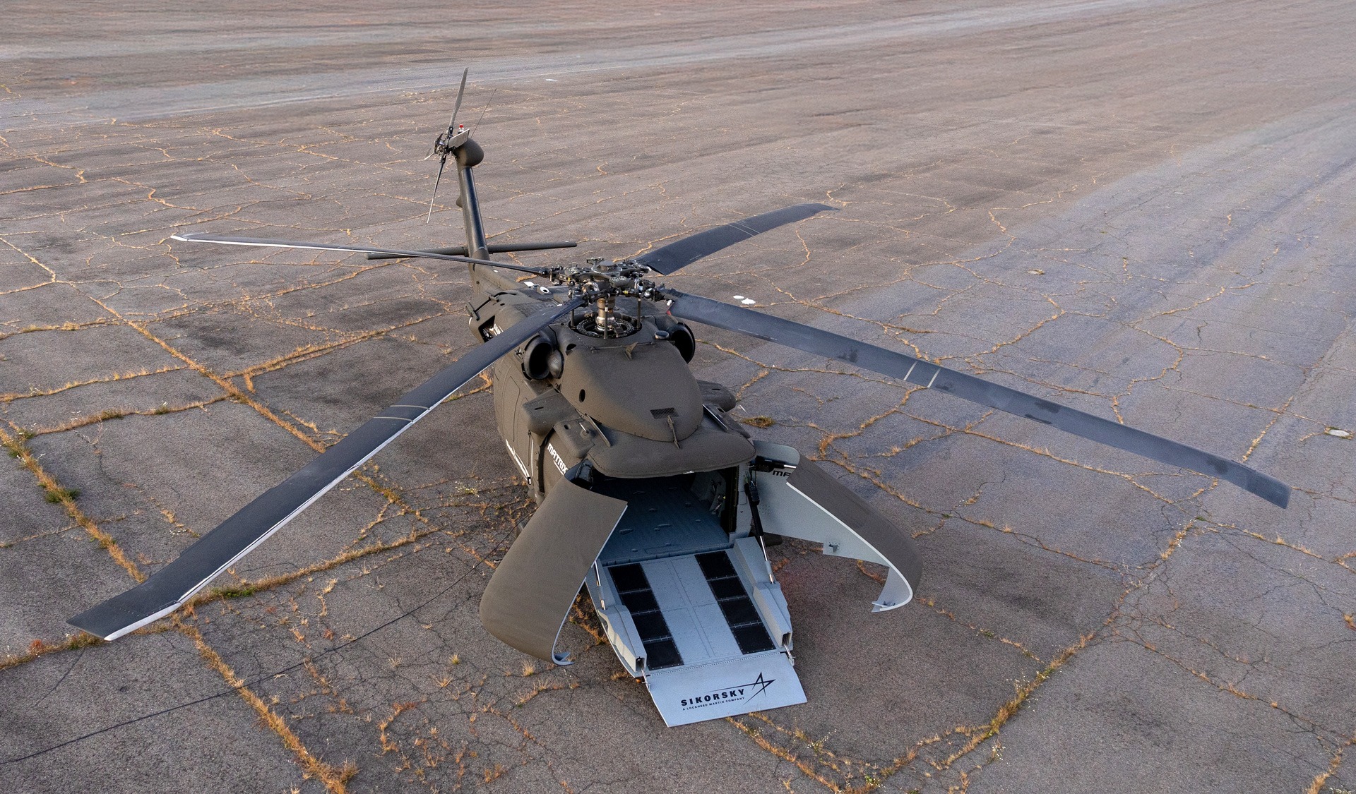 Sikorsky autonomous U-Hawk Black Hawk