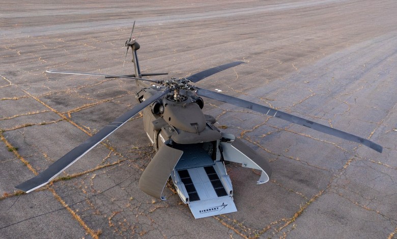 Sikorsky autonomous U-Hawk Black Hawk