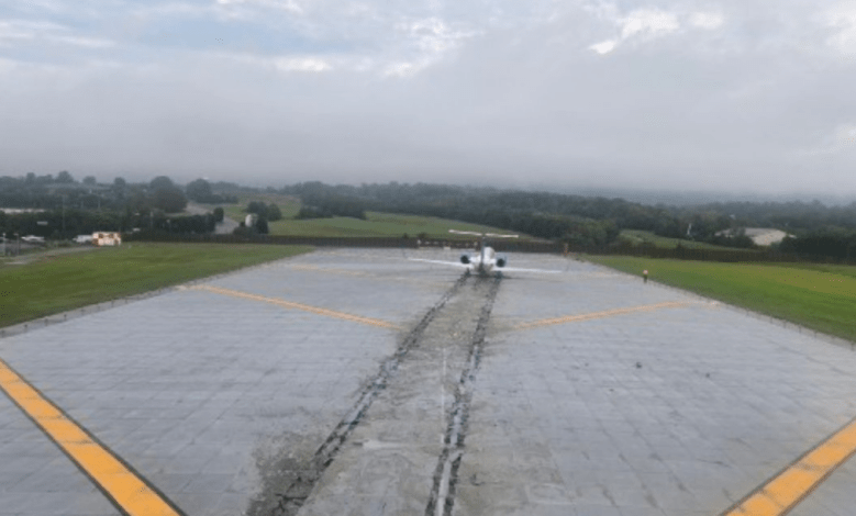 CommuteAir runway overrun EMAS NTSB