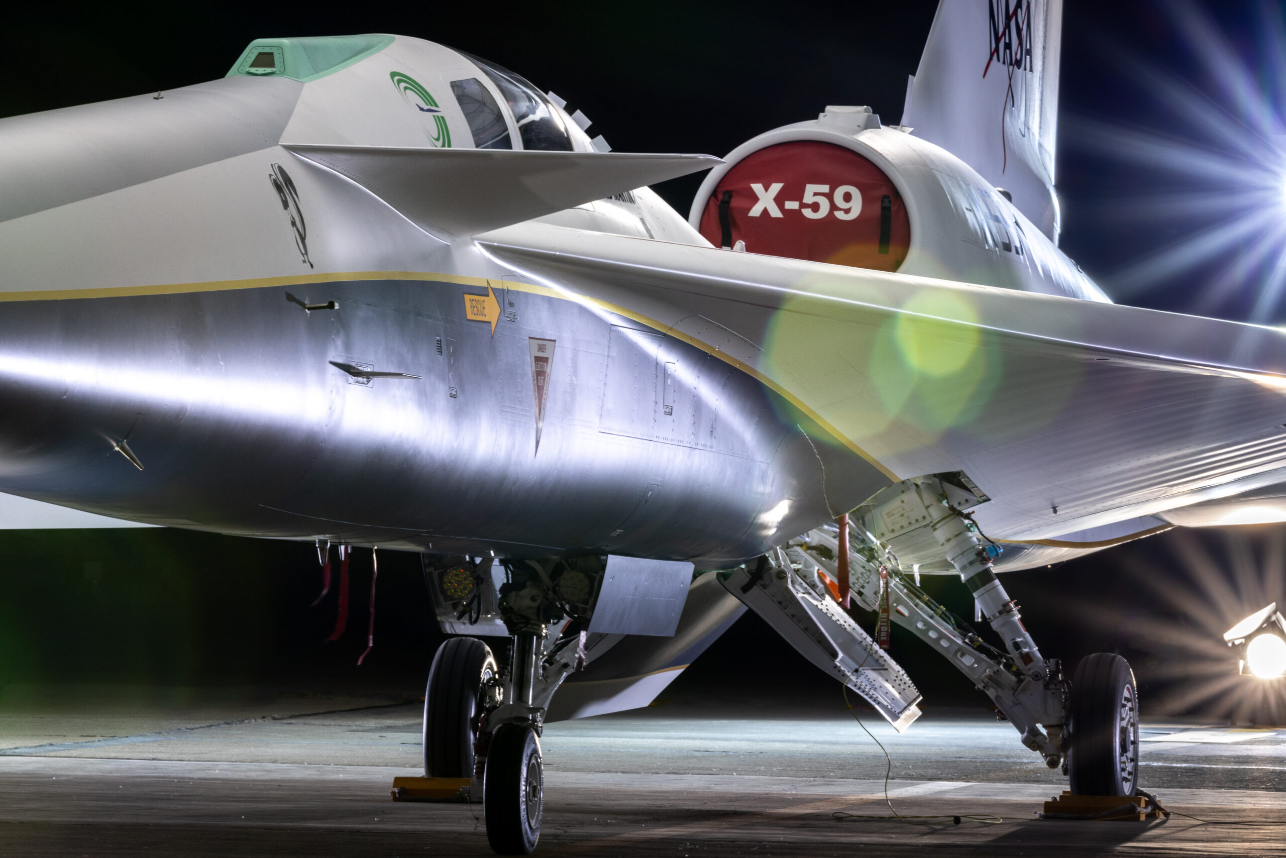 NASA X-59 First Flight