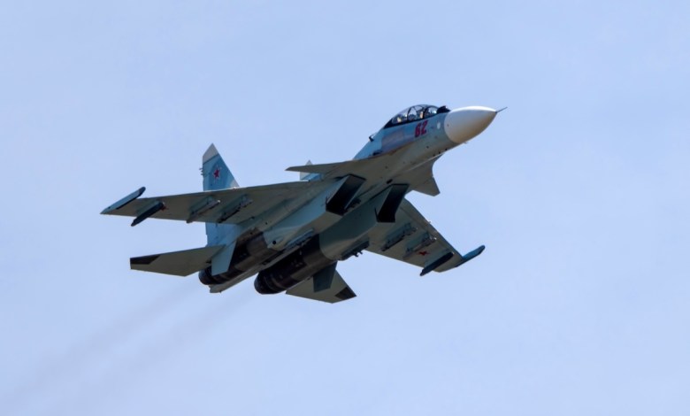 Sukhoi SU-30 breached Lithuanian NATO airspace Thursday