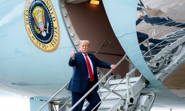 President Donald Trump Palm Beach International Airport