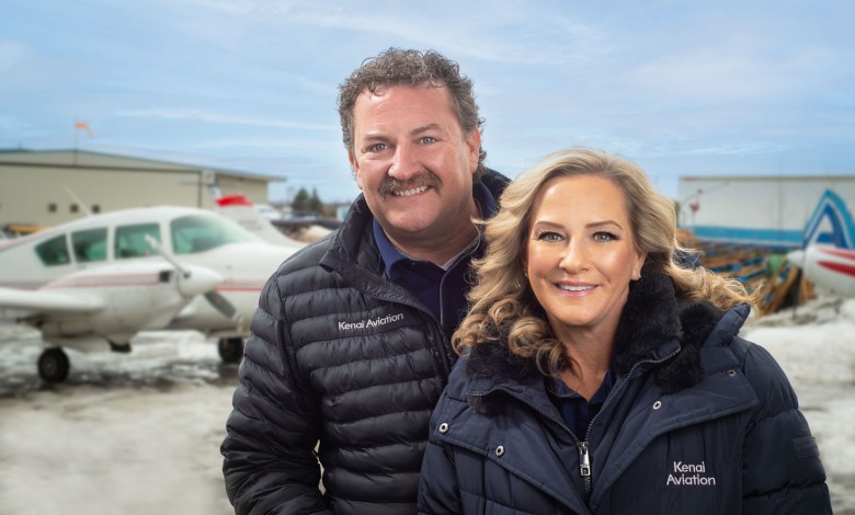 Alaskan Air Carrier Kenai Aviation shutters