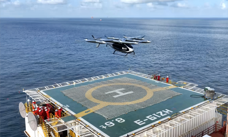 AutoFlight on Oil Rig