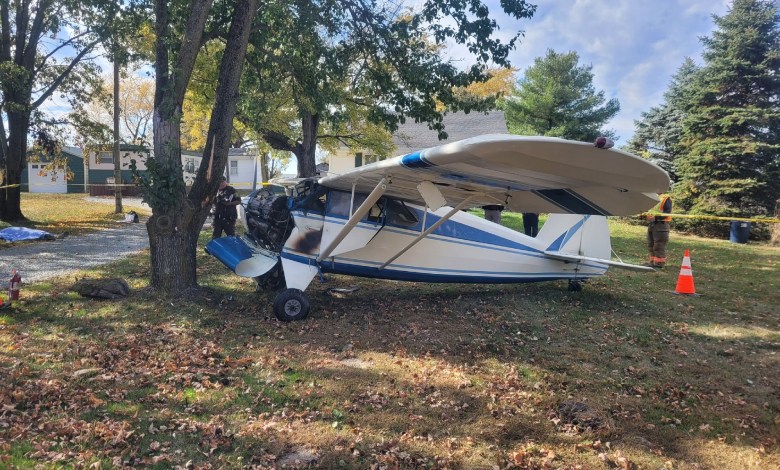 Indiana plane crash Funk B85C