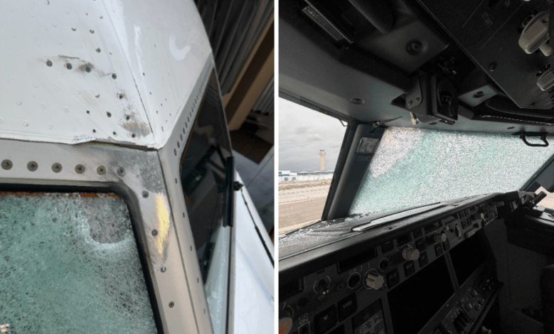 NTSB Publishes Preliminary Report On United Windshield Strike