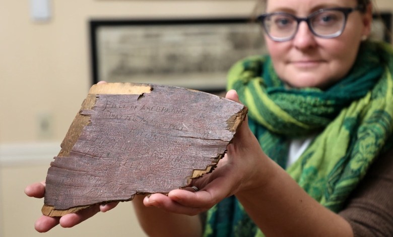 Fragment Tied To 1921 Jenny Crash Finds Its Way Back To Fort Knox