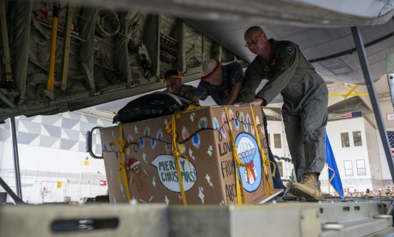 Operation Christmas Drop Takes Flight