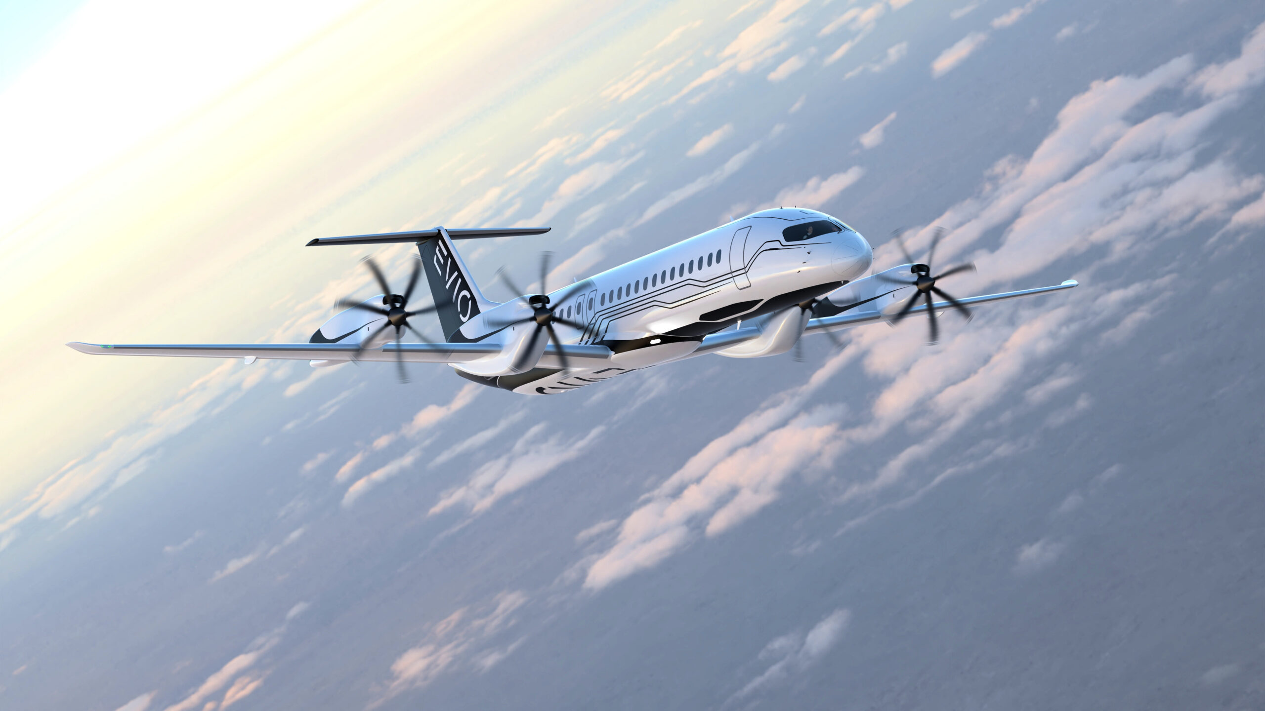 EVIO Unveils Hybrid-Electric Regional Aircraft With 450 Conditional Orders