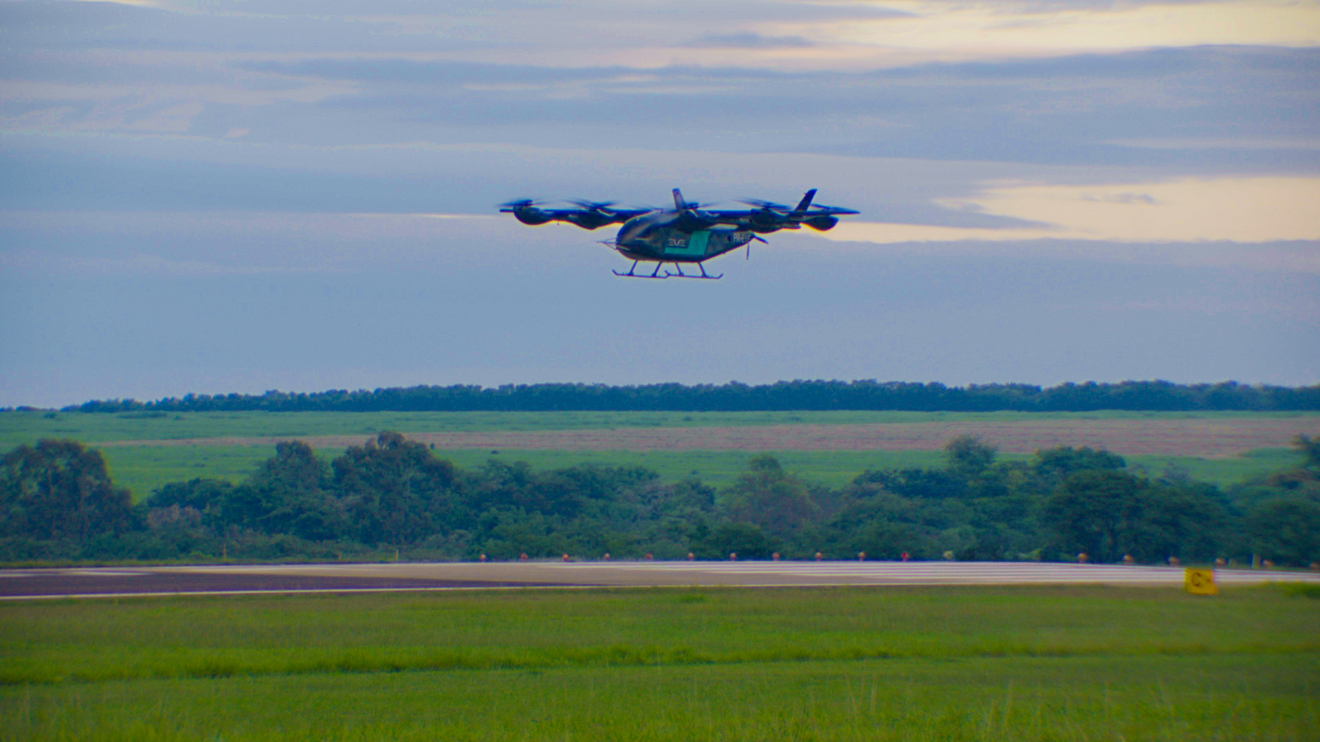 Eve Air Mobility Completes First Flight of eVTOL Prototype