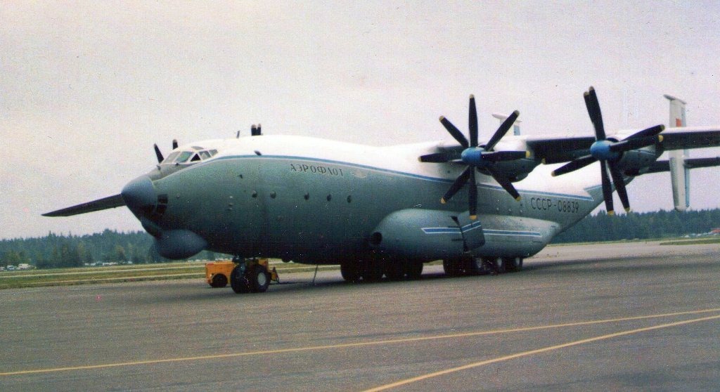 Russian An-22 Crash Kills Crew