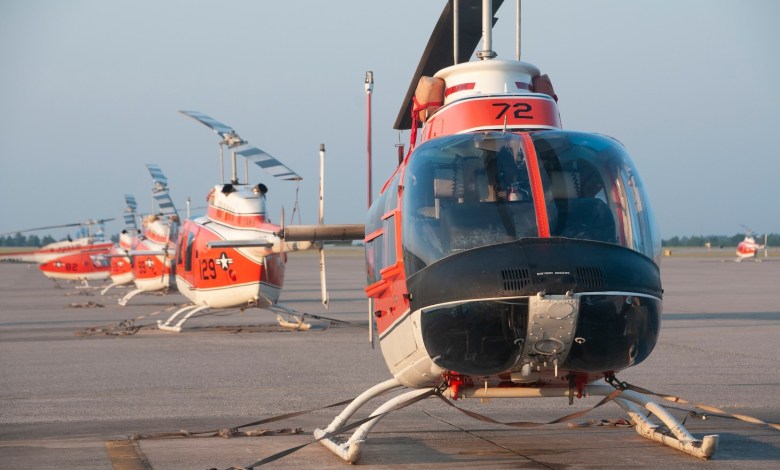 TH-57 Retires to National Naval Aviation Museum