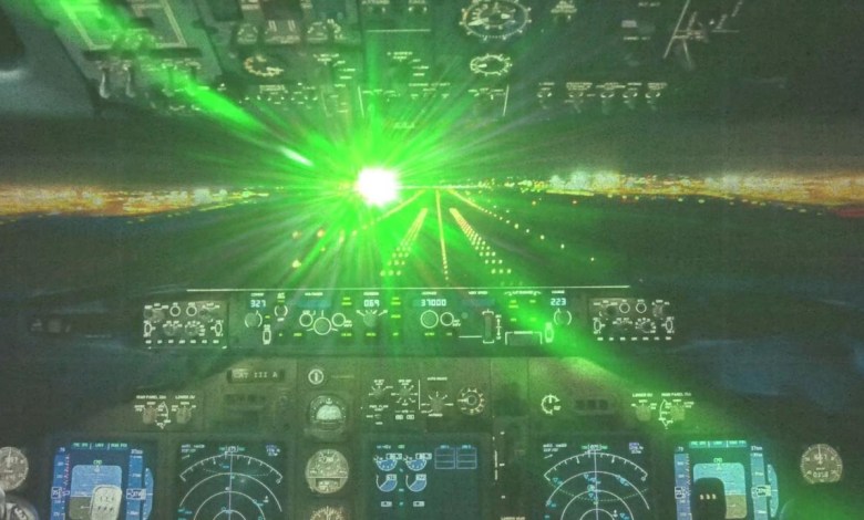 U.S. Laser Strikes Decline For Second Year