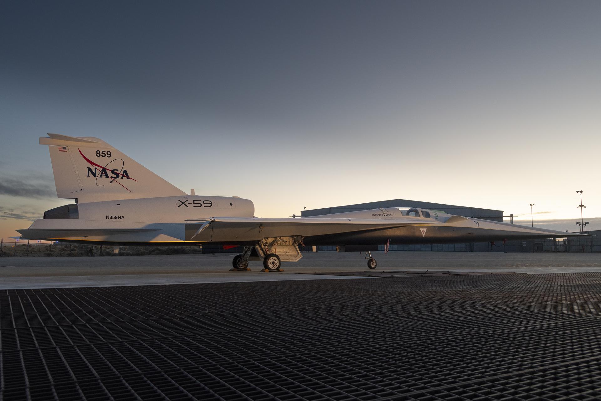NASA X-59 Second Flight Ends Early After In-Flight Warning