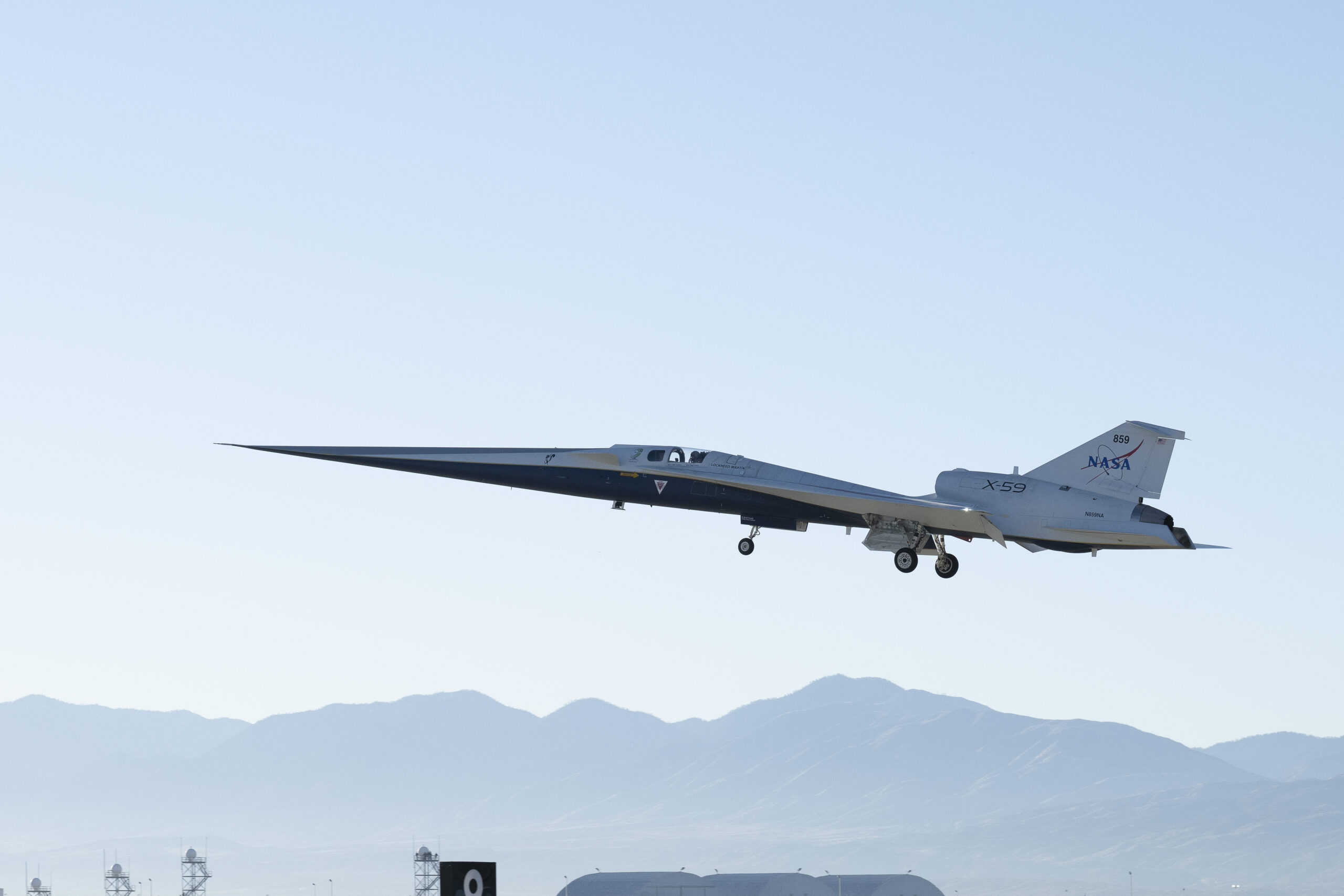 NASA Reschedules X-59 Second Flight for Friday