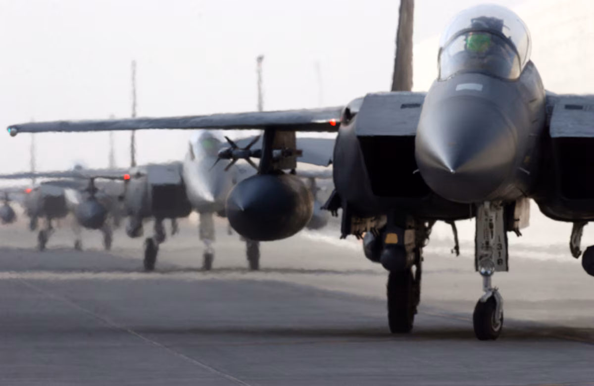 President Trump recently threatened to bomb Iran “back to the Stone Ages” as the two nations trade strikes on regional infrastructure. (Photo: Master Sgt. Terry Blevins/U.S. Air Force)