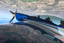 Upside Down in a Gamebird: Experiencing Thrust Flight's Aerobatics