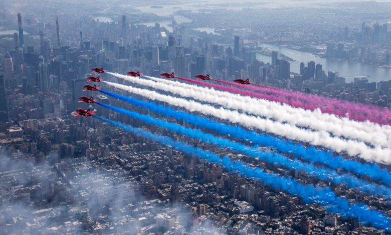 Red Arrows To Tour U.S. During 2026 Season