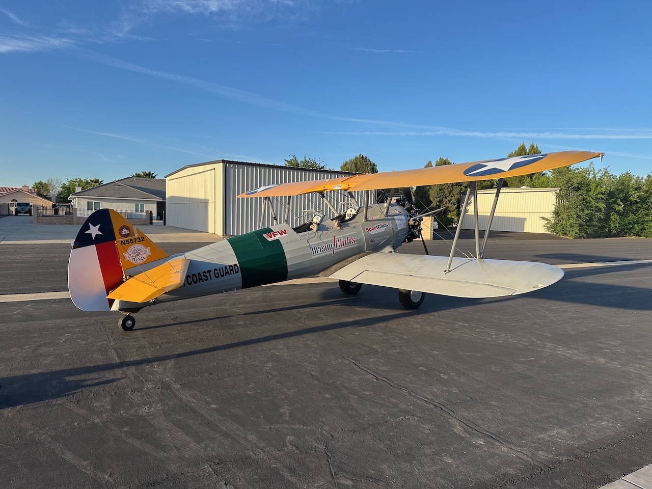 Dream Flights To Launch Texas Tour With Restored Stearman